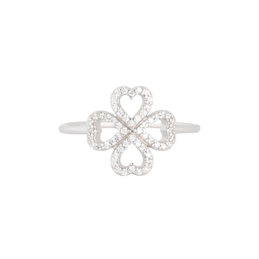 Bague S925 trèfle GB