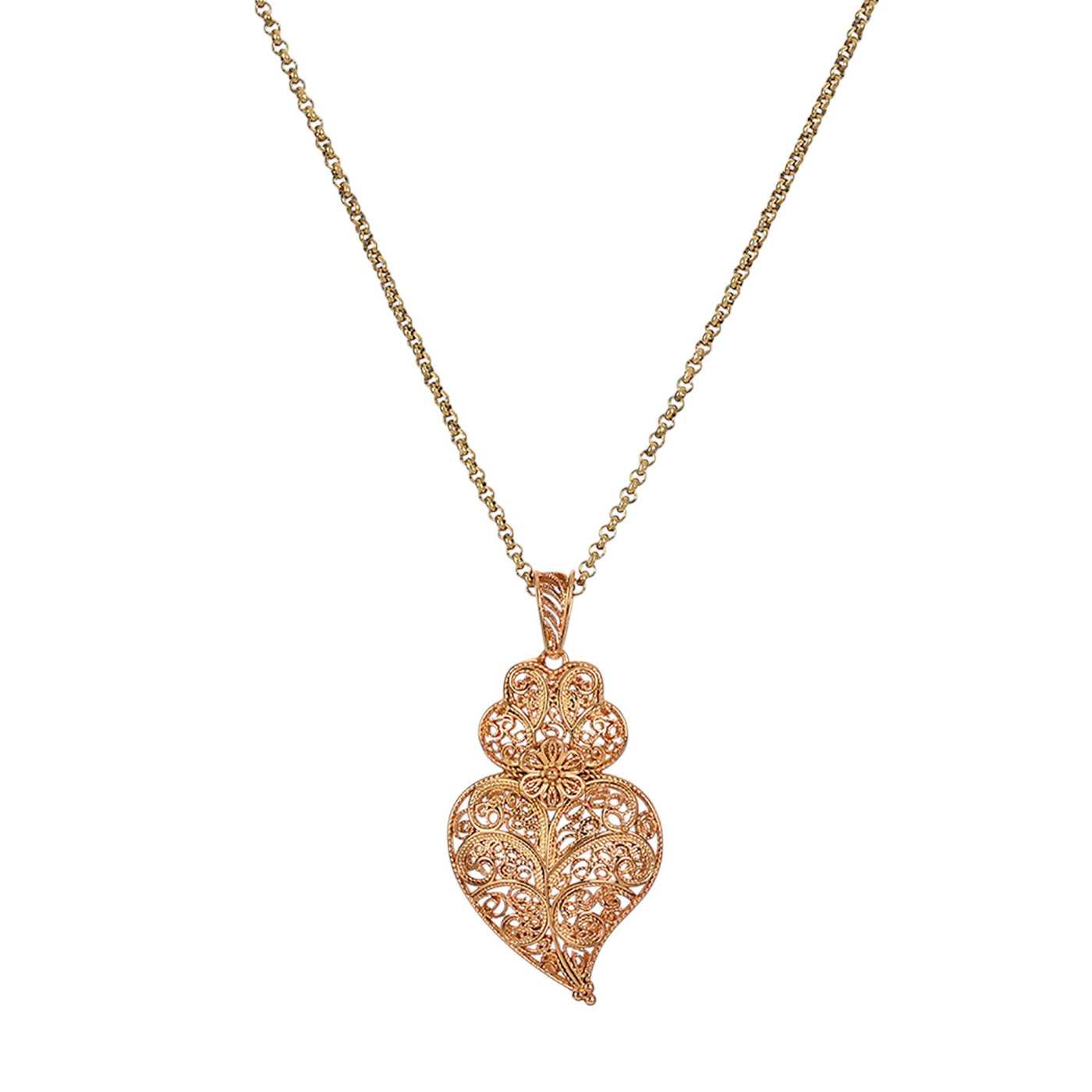 Collar Encantos corazón Viana