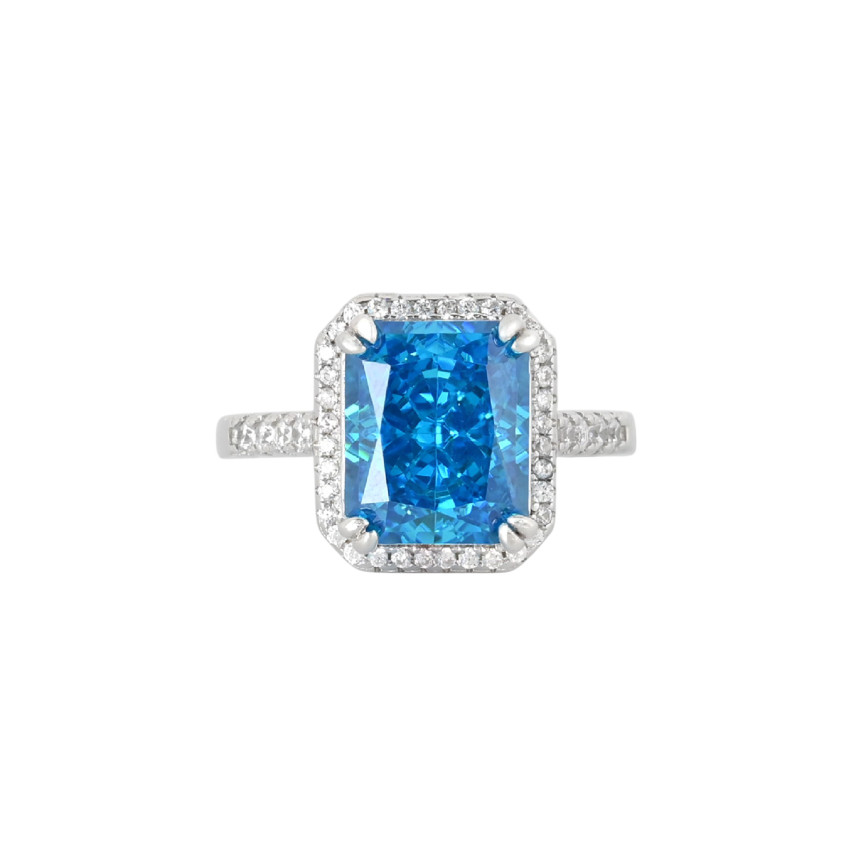 Anillo Luxury con piedra rectangular