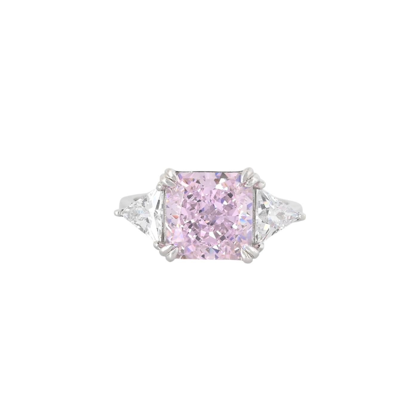 Anillo Luxury con piedra cuadrada