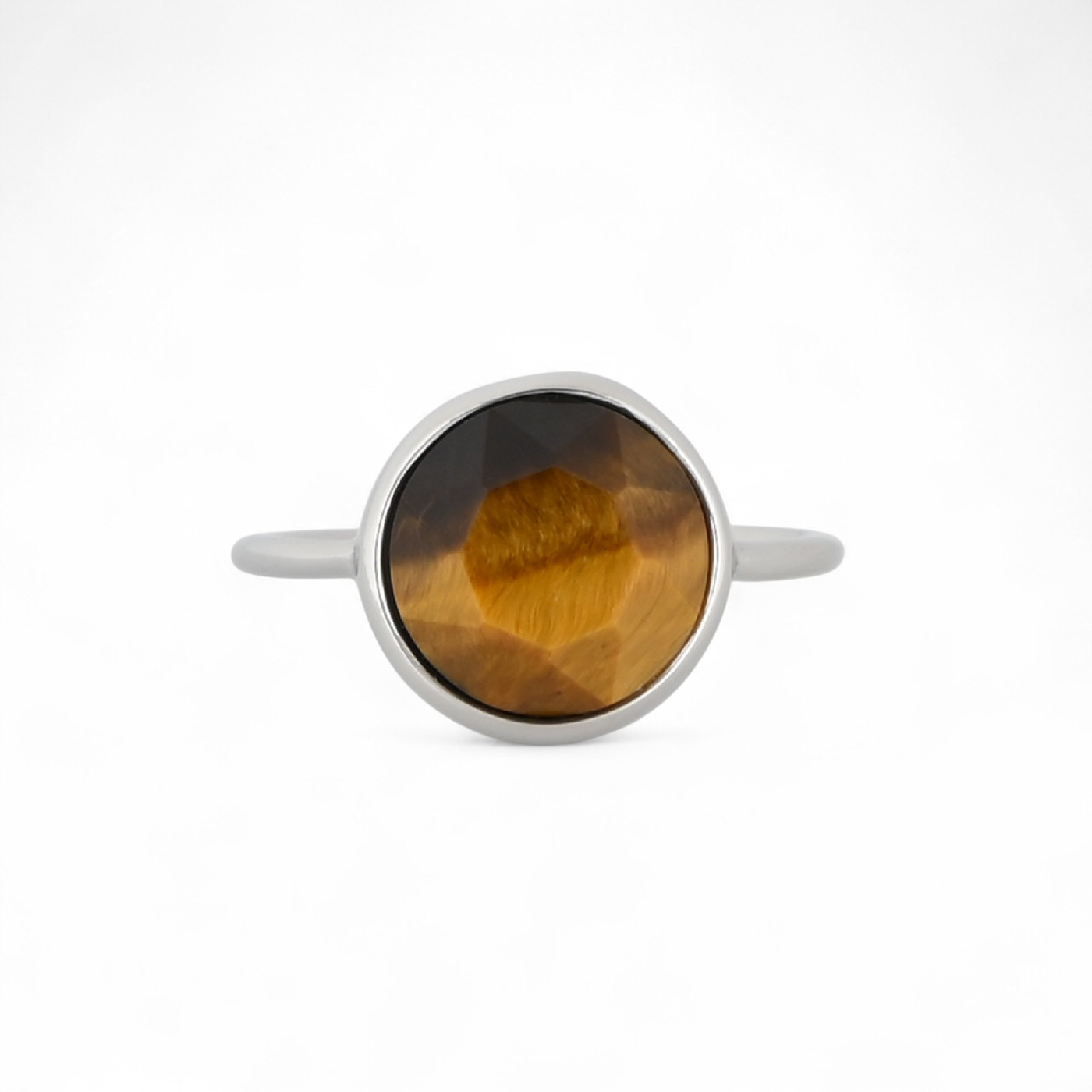 Anel Delicate com pedra natural