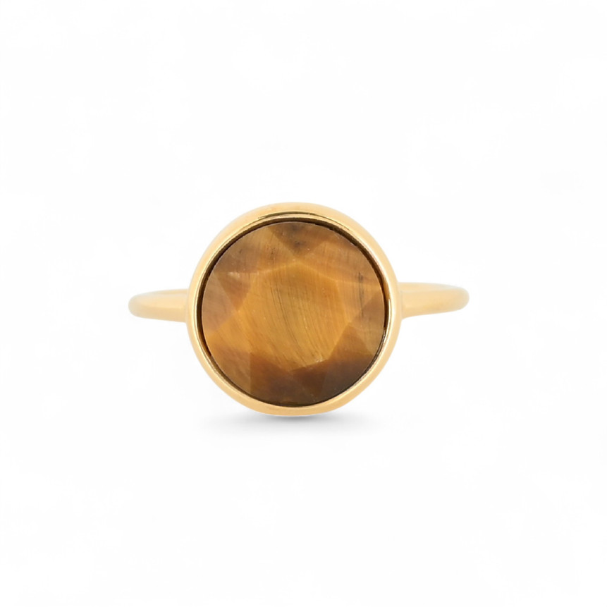Anel Delicate com pedra natural