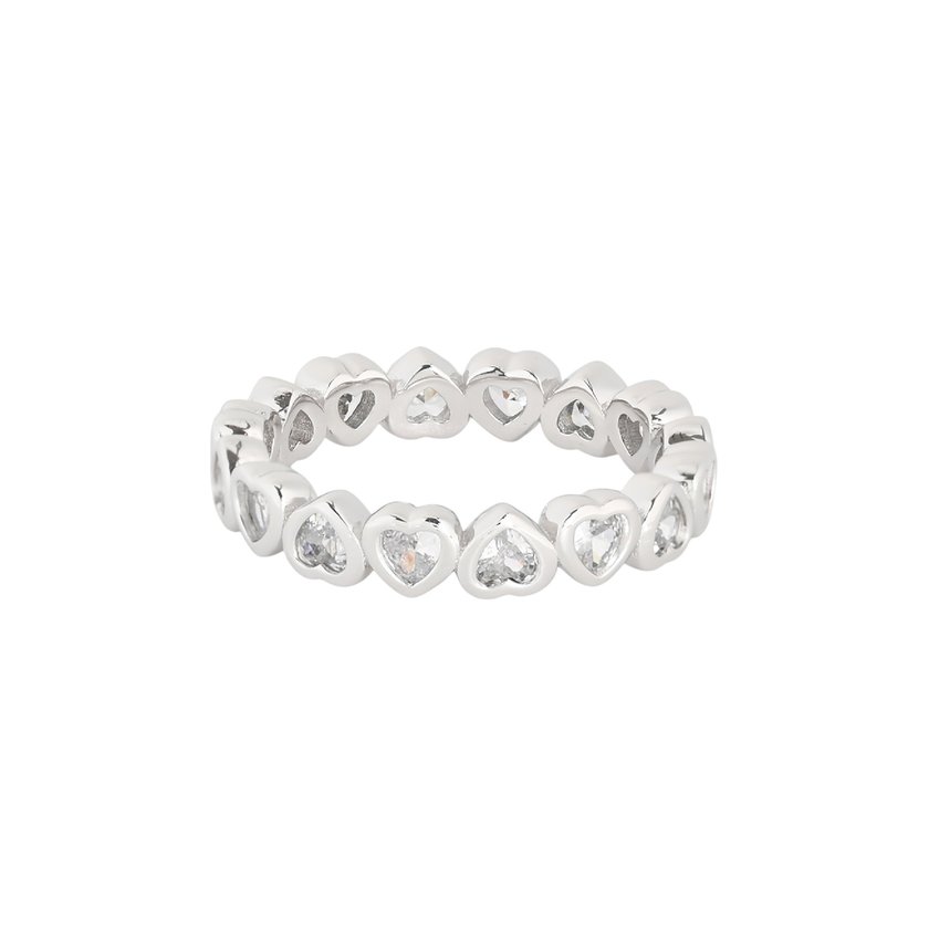 Ring Luxury with multiple hearts
