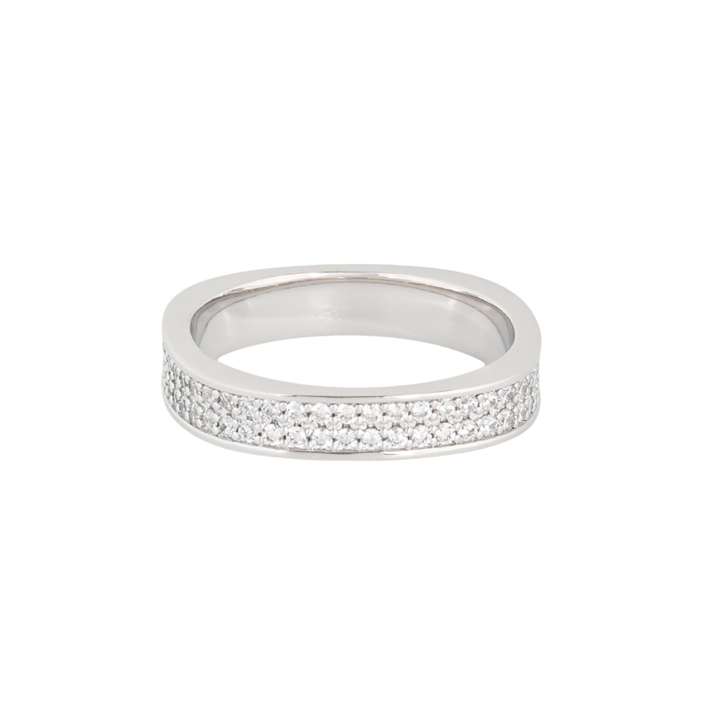 Bague Luxury carrée avec zircons