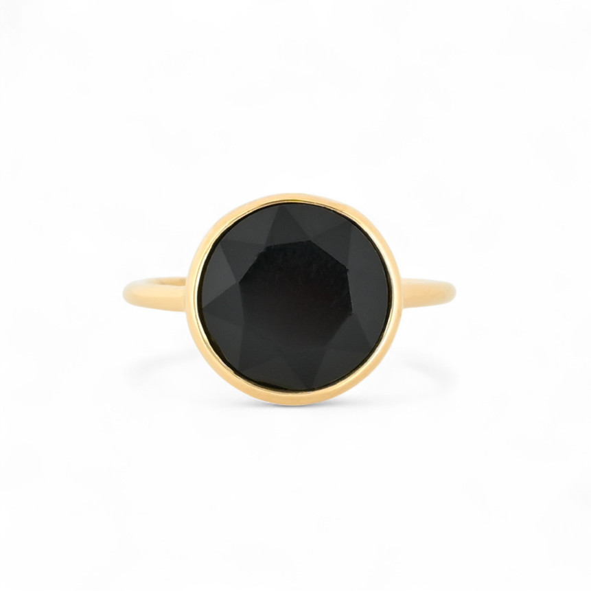 Anel Delicate com pedra natural
