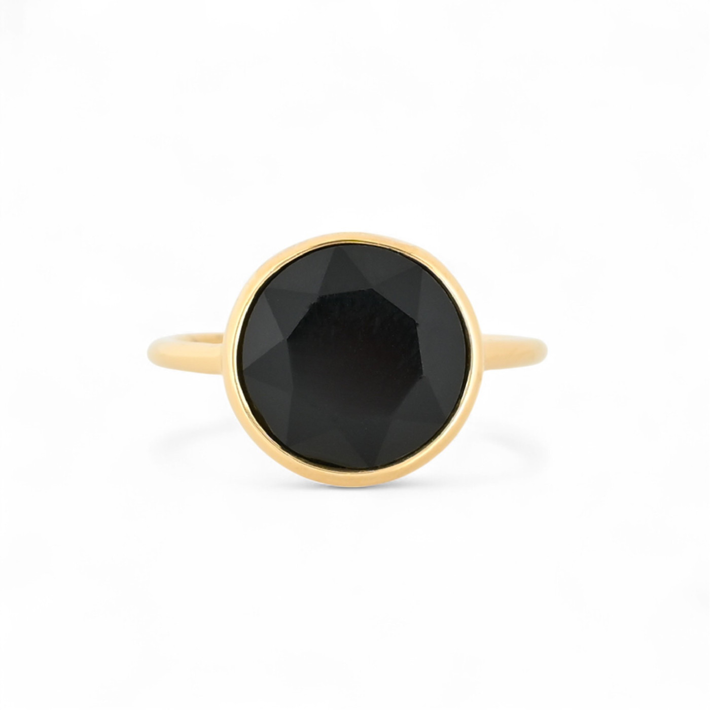 Anel Delicate com pedra natural