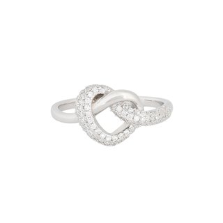 Ring S925 Heart Interlaced GB