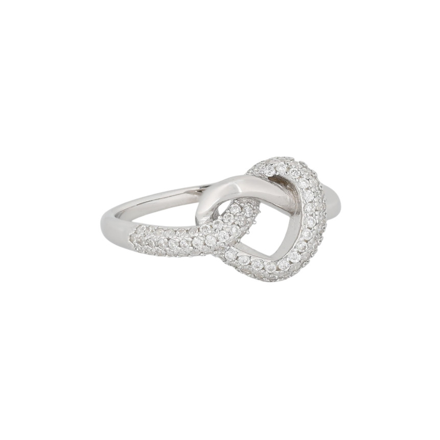 Ring S925 Heart Interlaced GB