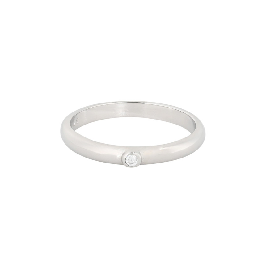 Anel Luxury fino estilo solitário
