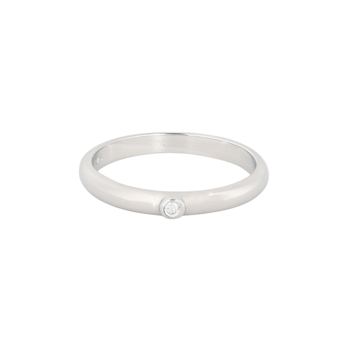 Anel Luxury fino estilo solitário