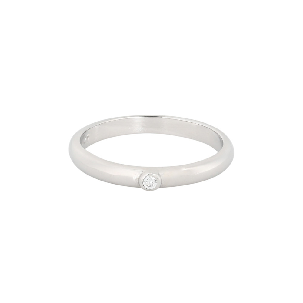 Anel Luxury fino estilo solitário