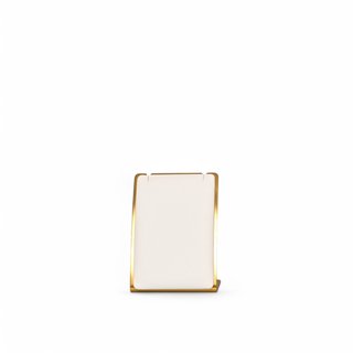 Présentoir pour colliers en blanc