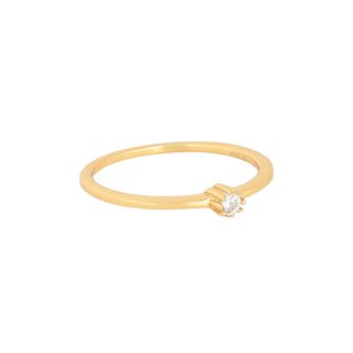 S925 ring solitaire brilliant GB