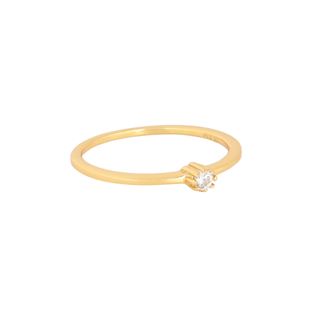 Bague S925 solitaire brillant GB