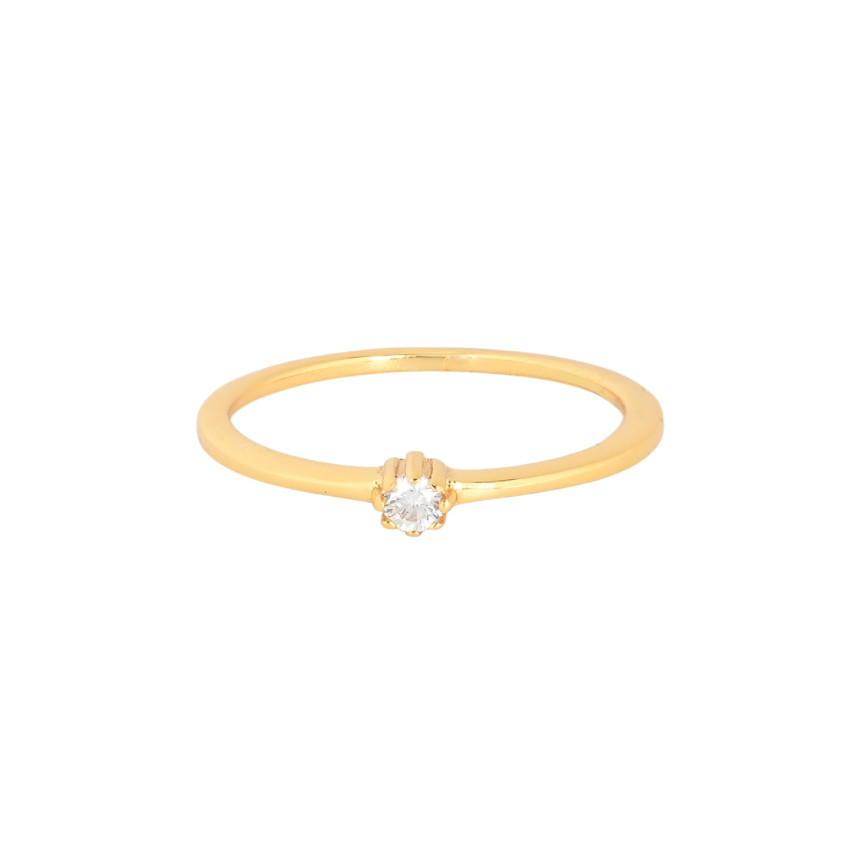 Bague S925 solitaire brillant GB