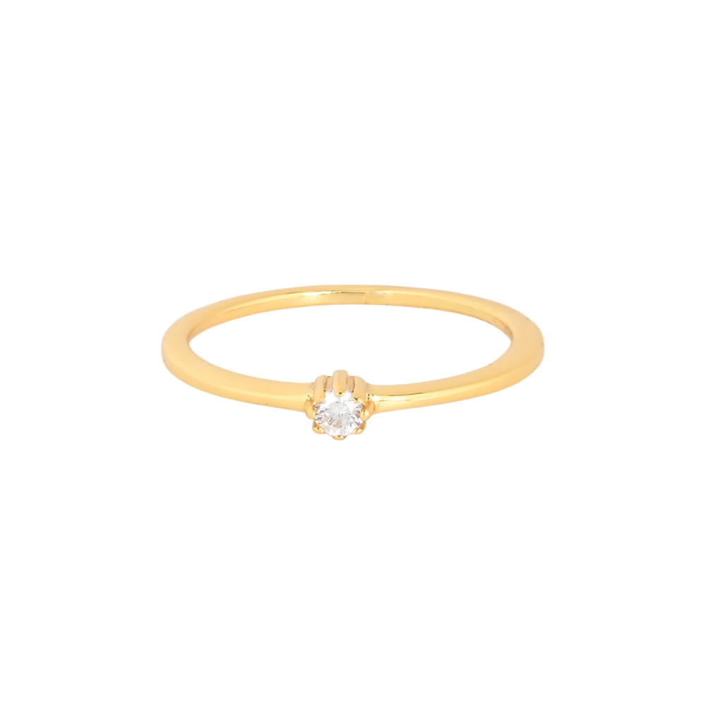 Bague S925 solitaire brillant GB
