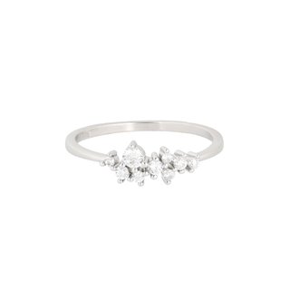 Luxury Ring with multiple diamonds