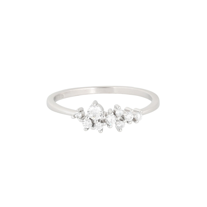 Anello Luxury con molteplici brillanti