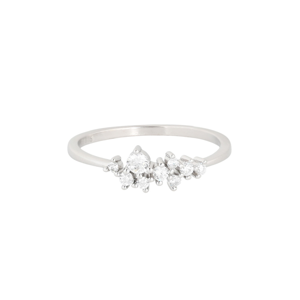 Anello Luxury con molteplici brillanti