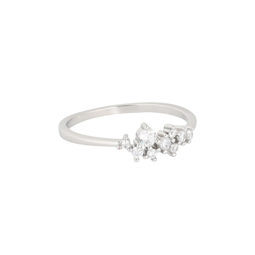 Anello Luxury con molteplici brillanti