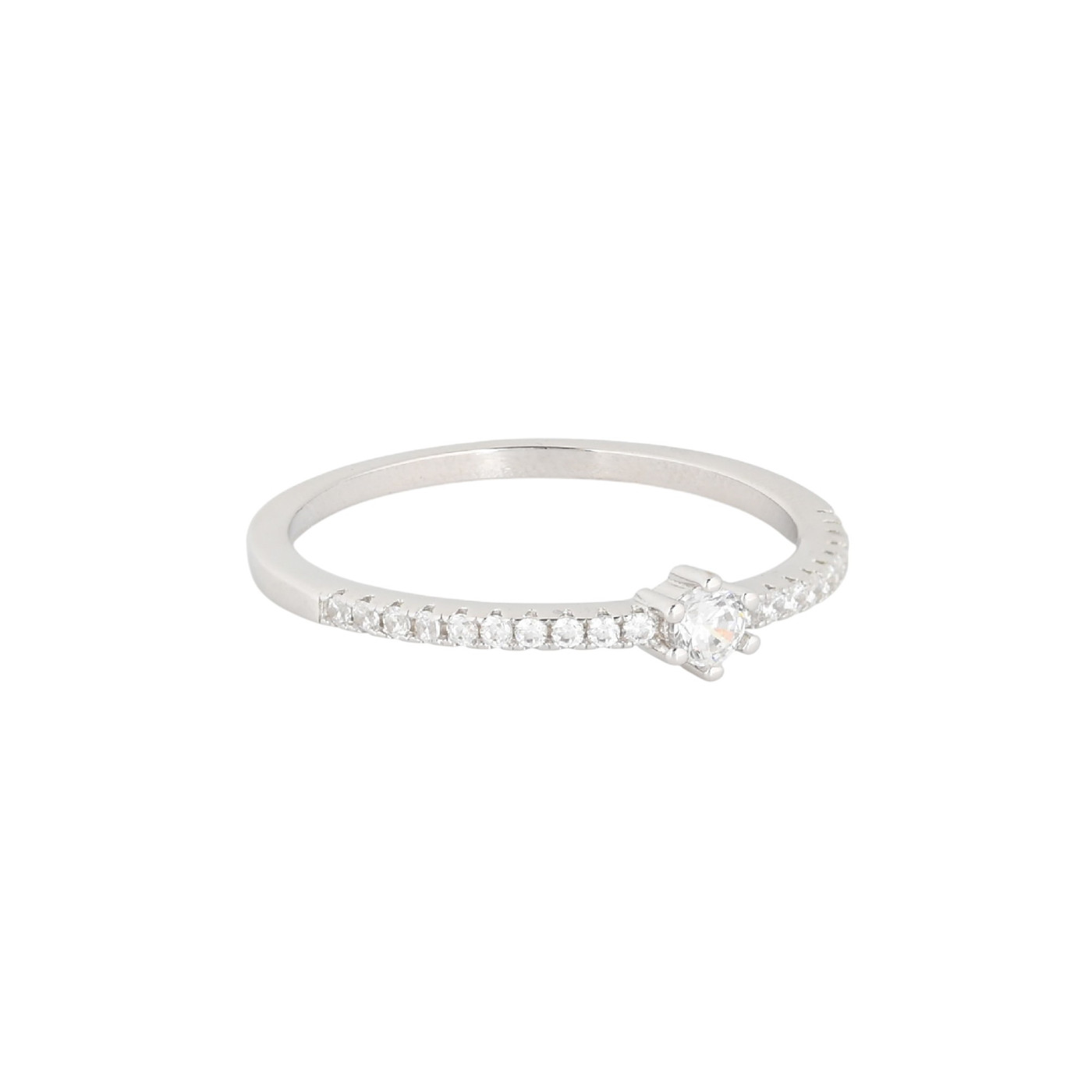 Luxury Small Solitaire-Style Ring