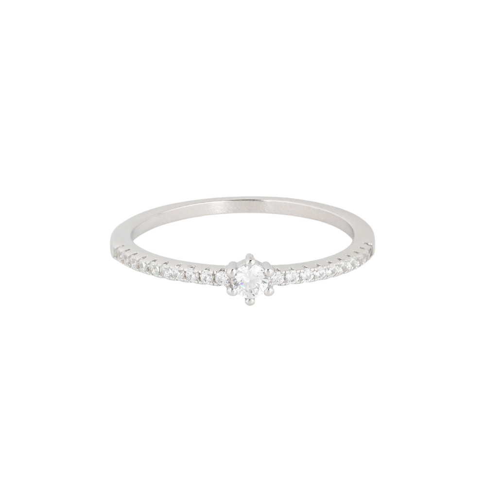Luxury Small Solitaire-Style Ring