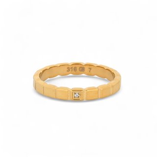 Belove ring with one zirconia