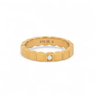 Belove ring with one zirconia