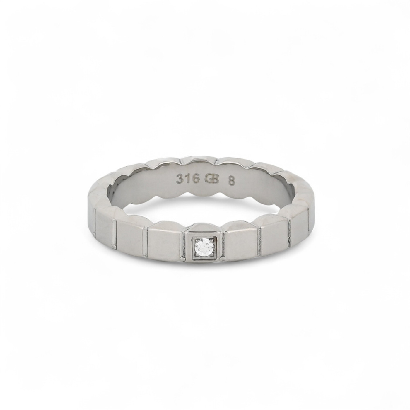 copia di Anello Belove con uno zirconia