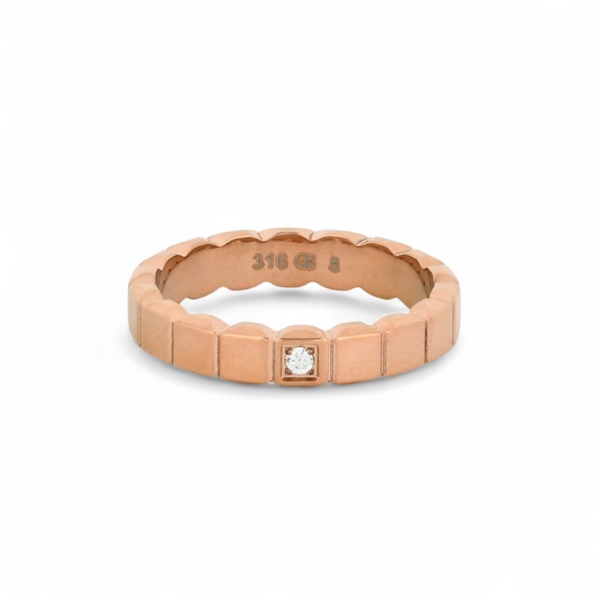 Belove ring with one zirconia
