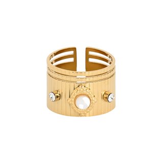Steel adjustable ring wide GB