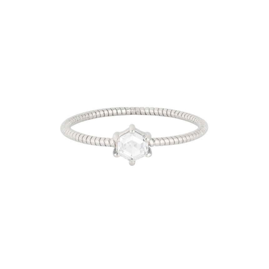 Bague S925 solitaire GB