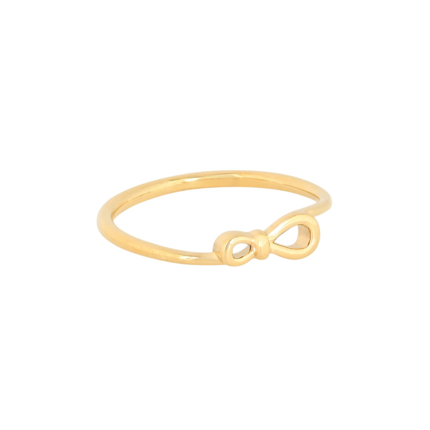 Anello Luxury sottile con fiocco
