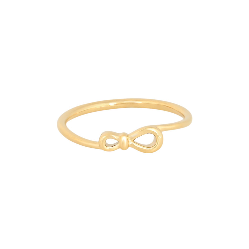Anello Luxury sottile con fiocco