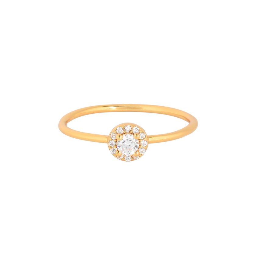 Bague solitaire S925 brillant GB