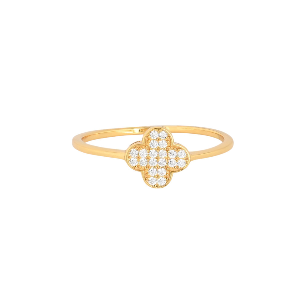 Bague S925 avec trèfle GB