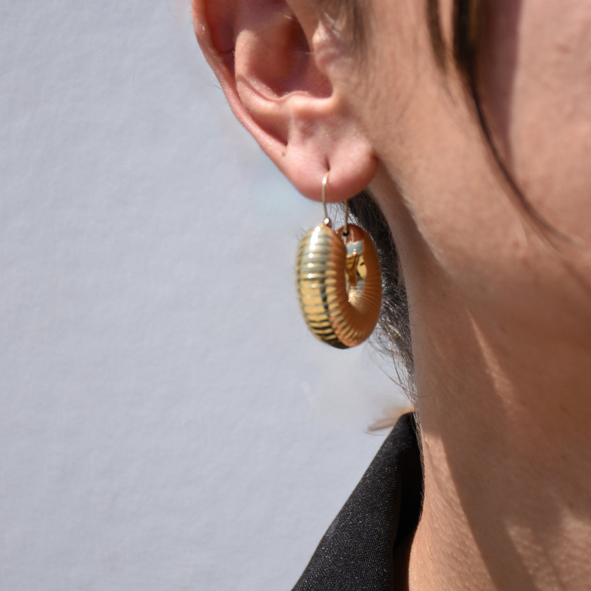 Aros Encantos con textura