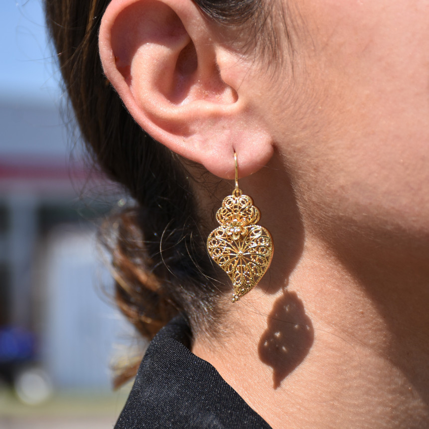 Encantos Portugal earrings sunflower