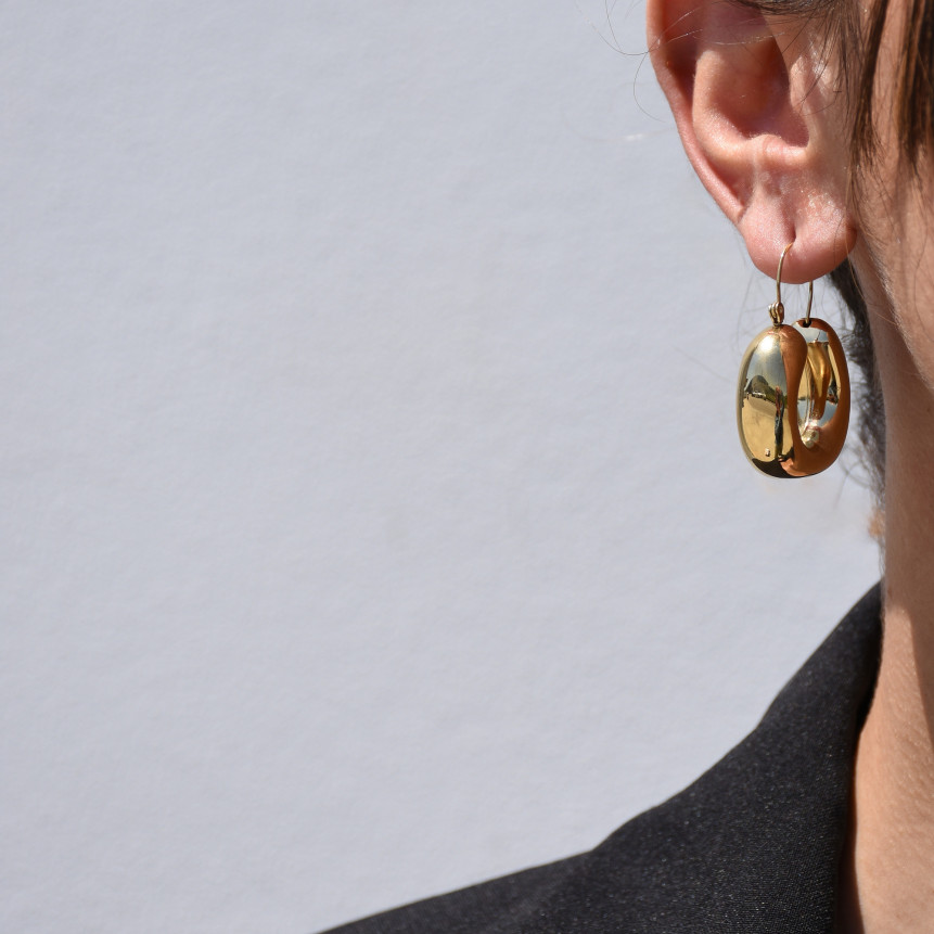 Boucles d’oreilles Encantos épaisses et basiques