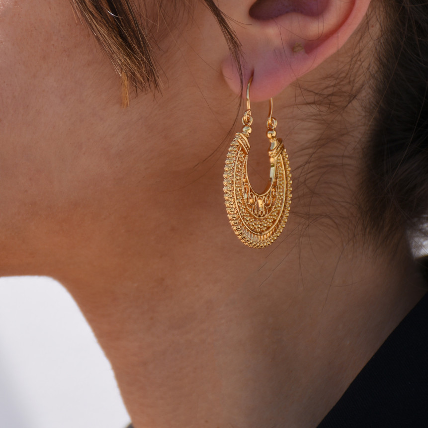 Boucles d\'oreilles Encantos Portugal délicates