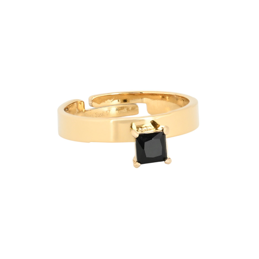 Anello regolabile acciaio forme geometriche GB