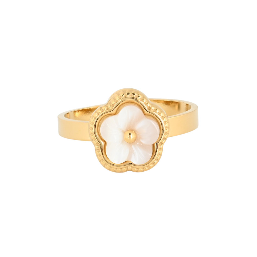 Steel adjustable ring flower GB
