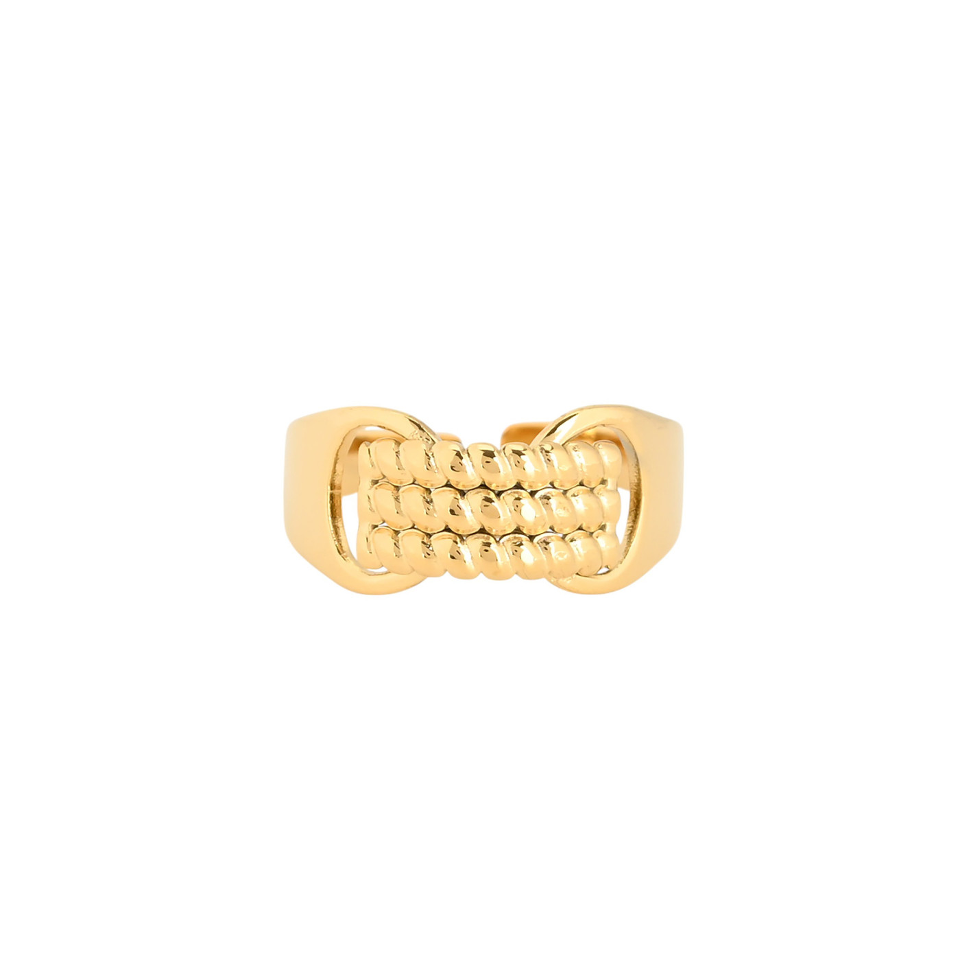 Anillo ajustable Delicate entrelazado