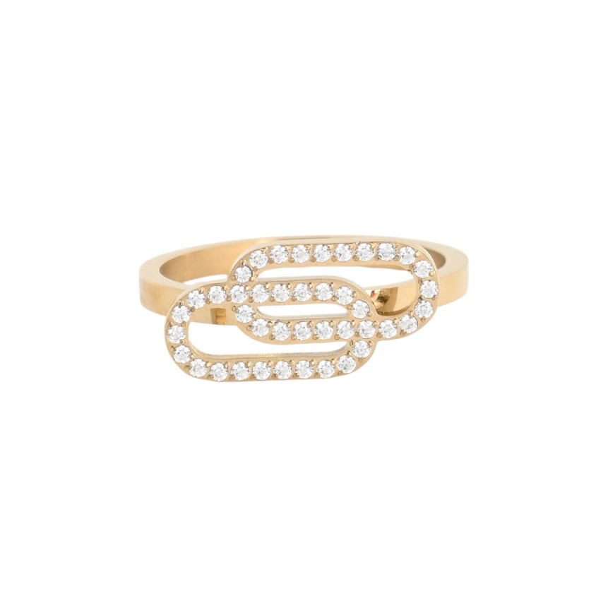 Steel ring zirconies interconnected GB