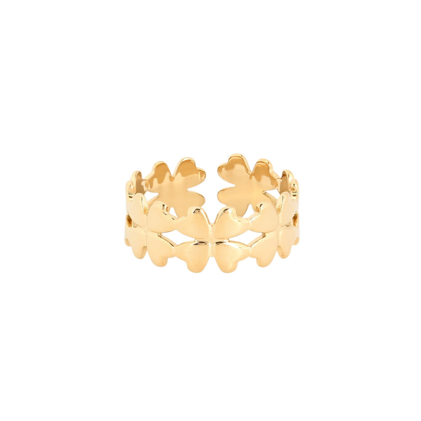 Adjustable ring steel clovers GB