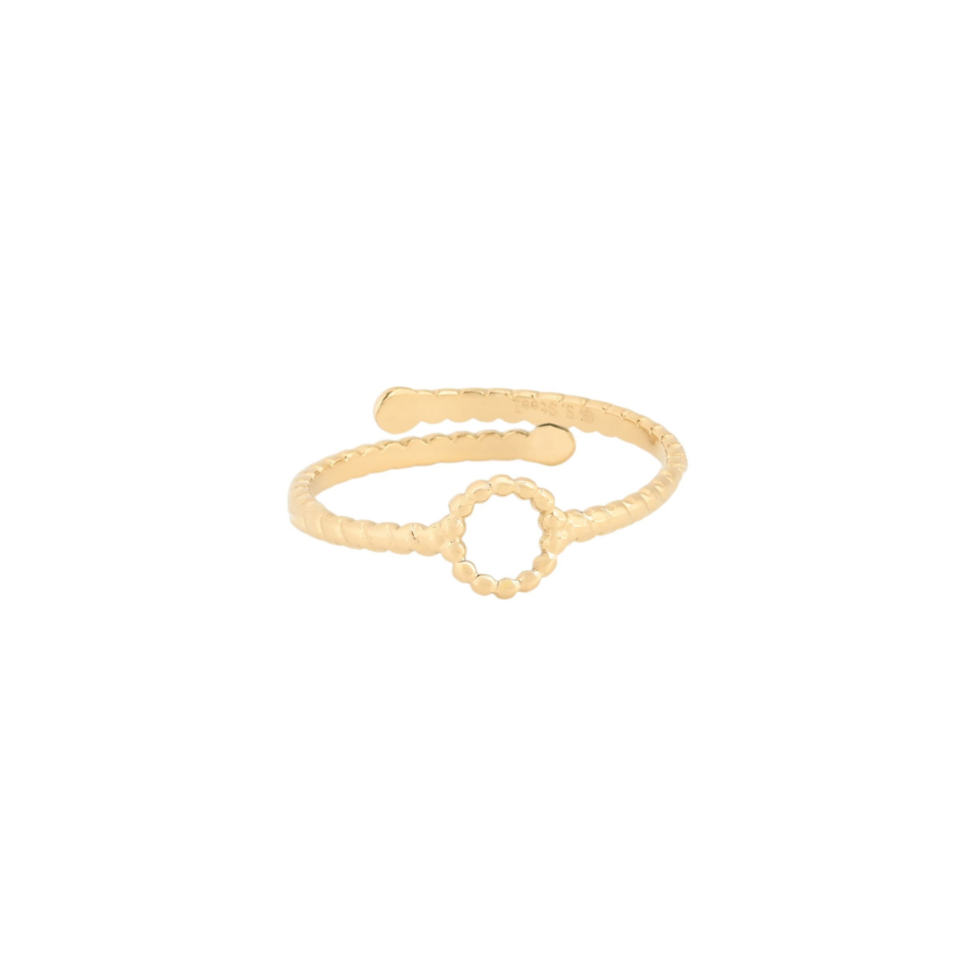 Anillo Delicate con círculo pequeño
