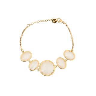 Bracciale 5 pietre ovali GB