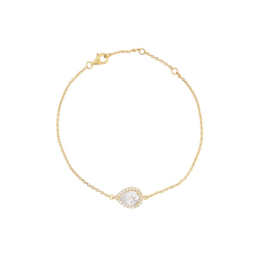 S925 bracelet oval transparent GB