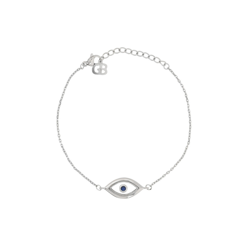 Bracelet semi précieuses oeil GB
