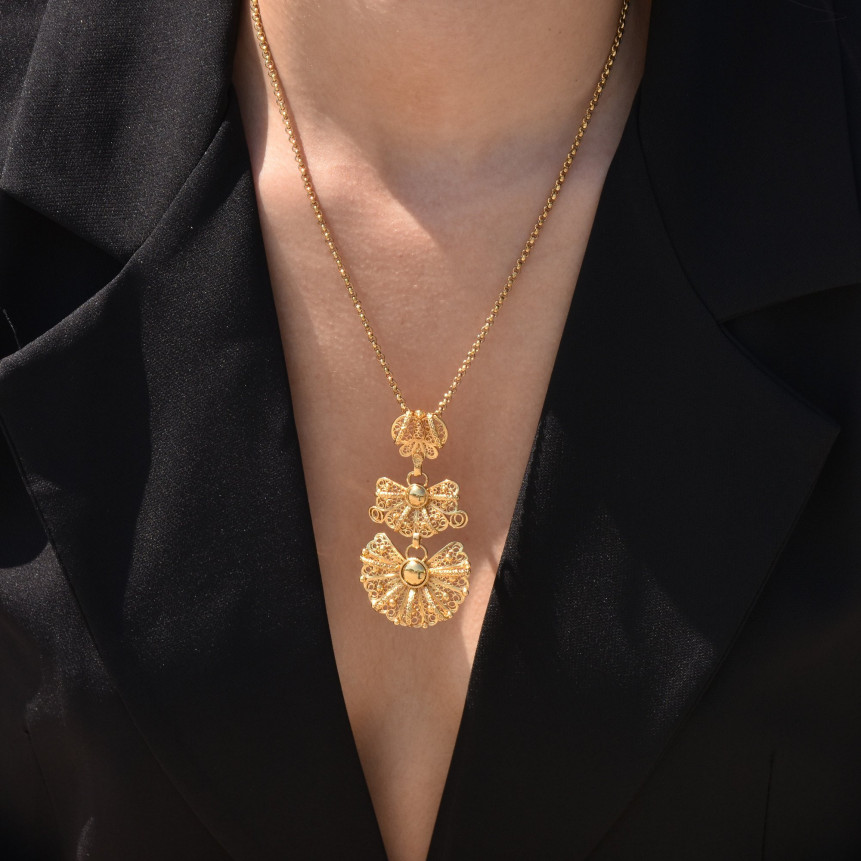 Collana Encantos con fiocco tradizionale